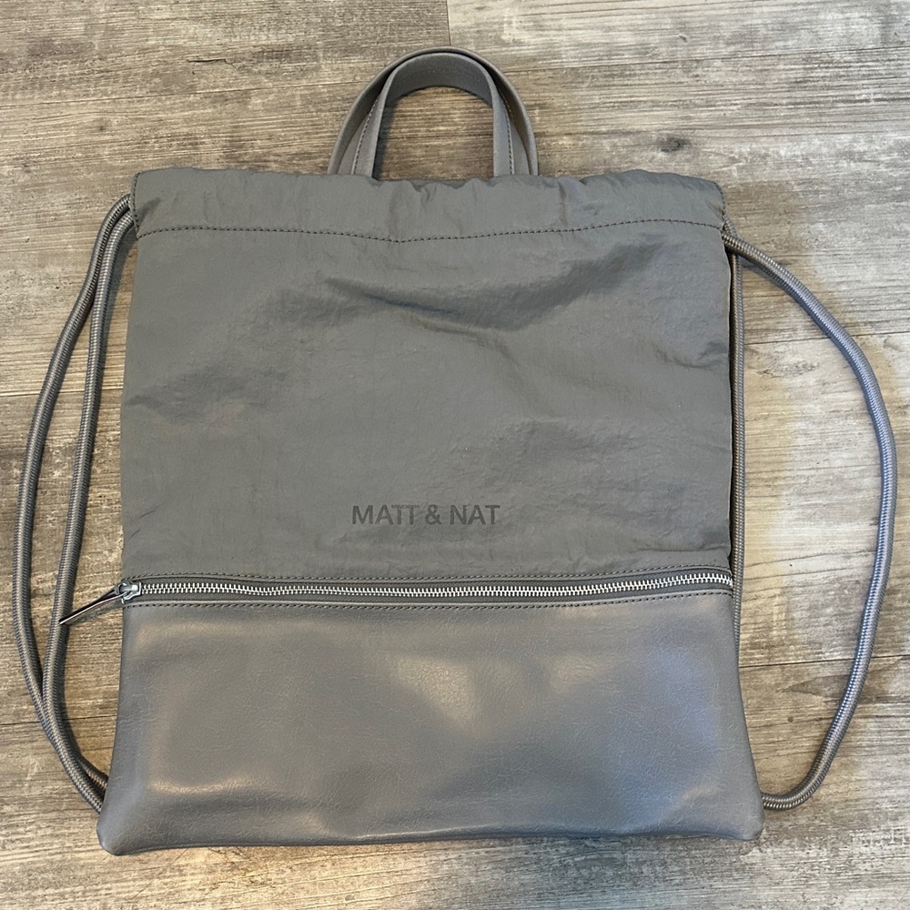 Matt & Nat Gray Women's Convertible Backpack Tote